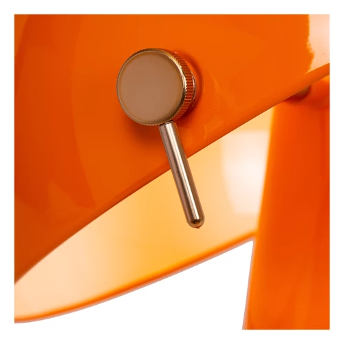 Lucide BARONE - Lampe de table - Ø 38 cm - 1xE27 - Orange | Vibes - détail 2